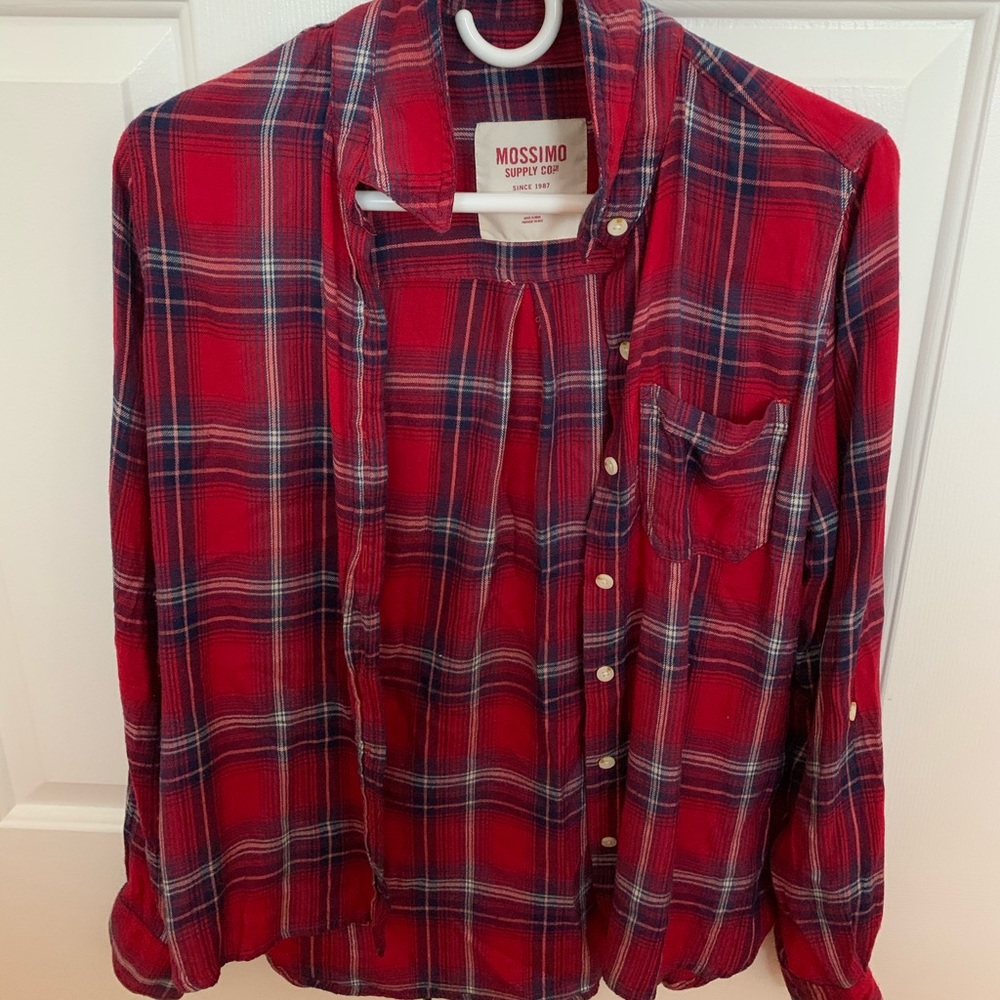 Women’s button down flannel